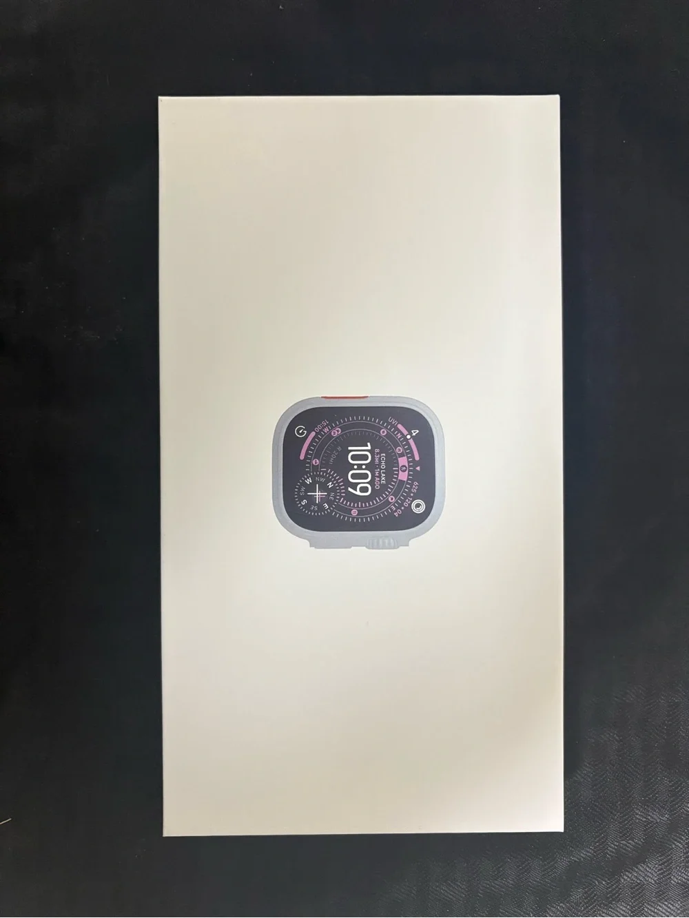 Apple Watch Case with Black and Orange Silicone Bands - Apple